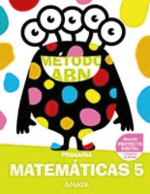 MATEMÁTICAS ABN 5º PRIMARIA. ANAYA ´22