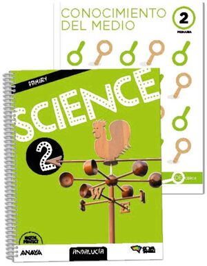 SCIENCE 2º PRIMARY. ANDALUCÍA. PUPIL'S BOOK + DE CERCA. ANAYA ´23