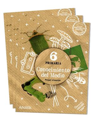 CONOCIMIENTO DEL MEDIO 6º PRIMARIA. CEUTA. ANAYA ´23