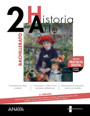 HISTORIA DEL ARTE 2º BACHILLERATO. ANAYA ´23