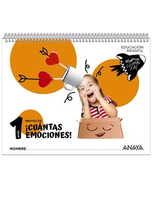 ¡CUÁNTAS EMOCIONES!. NIVEL 1. ANAYA ´24