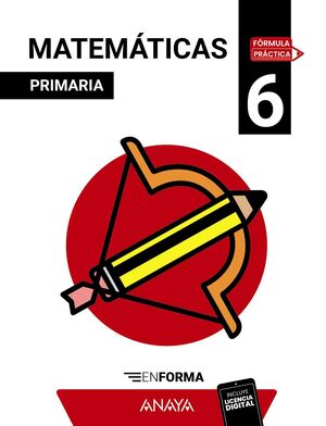 MATEMÁTICAS 6º PRIMARIA. EN FORMA. ANAYA ´25