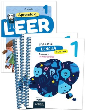 LENGUA 1º PRIMARIA. A LAS TRES. ANAYA ´26