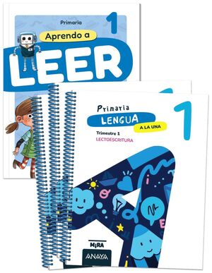 LENGUA 1º PRIMARIA. A LA UNA. ANAYA ´26