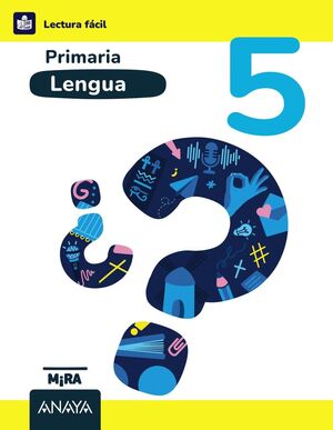 LENGUA 5º PRIMARIA. LECTURA FÁCIL. ANAYA ´26