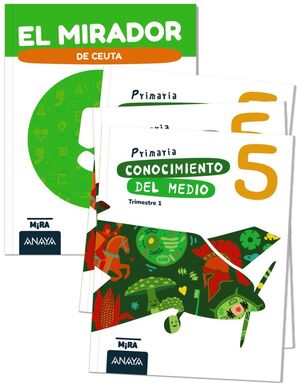 CONOCIMIENTO DEL MEDIO 5º PRIMARIA. CEUTA. ANAYA ´26