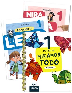 MIRAMOS TODO 1º PRIMARIA. TRIMESTRE 1. ANAYA ´26