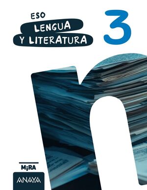 LENGUA Y LITERATURA 3º ESO. ANAYA ´26