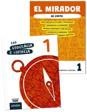 GEOGRAFÍA E HISTORIA 1º ESO. CEUTA. ANAYA ´26