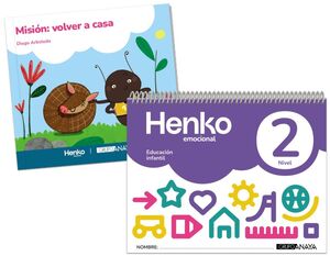 HENKO EMOCIONAL 4 AÑOS. CUADERNO 2 + CUENTOS FAMILIAS. ANAYA ´26