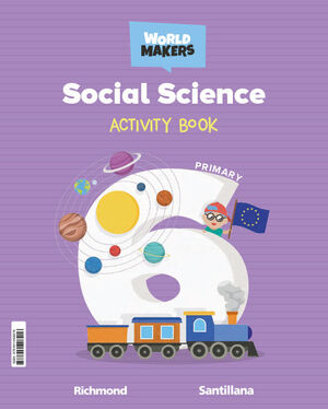 SOCIAL SCIENCE 6º PRIMARY. ACTIVITY BOOK. SANTILLANA ´23