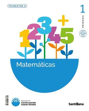 MATEMÁTICAS 1º PRIMARIA. SANTILLANA ´26