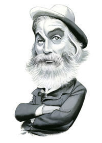 ILUSTRACIÓN WALT WHITMAN