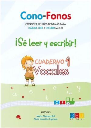 CONO-FONOS 3. ¡SE LEER Y ESCRIBIR! CUADERNO 1