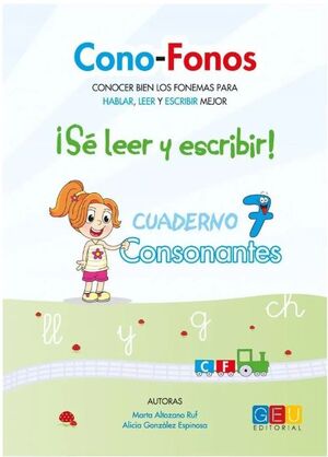 CONO-FONOS 3. ¡SE LEER Y ESCRIBIR! CUADERNO 7