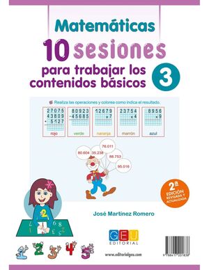 10 SESIONES PARA TRABAJAR LOS CONTENIDOS BÁSICOS : LENGUA Y MATEMÁTICAS 3