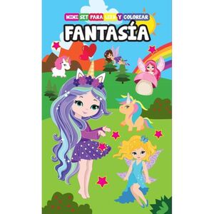 FANTASÍA. MINI SET PARA LEER Y COLOREAR.