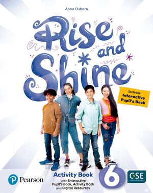 RISE & SHINE 6º PRIMARY. ACTIVITY BOOK + BUSY BOOK. PEARSON ´23
