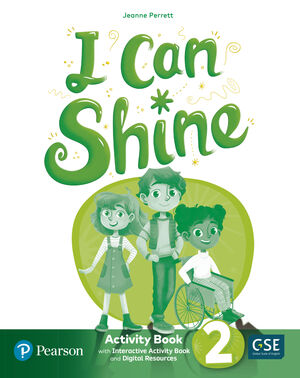 I CAN SHINE 2º PRIMARY. ACTIVITY BOOK + @. PEARSON ´22