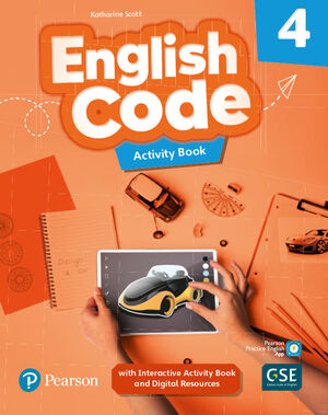 ENGLISH CODE 4º PRIMARY. ACTIVITY BOOK. PEARSON ´25