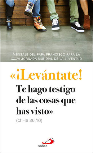 «¡LEVÁNTATE! TE HAGO TESTIGO DE LAS COSAS QUE HAS VISTO» (CF HE 26,16)