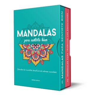 ESTUCHE  MANDALAS PARA SENTIRTE BIEN + MANDALAS PARA TRABAJAR TUS EMOCIONES