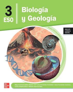 BIOLOGÍA Y GEOLOGÍA 3º ESO. MCGRAW HILL ´26