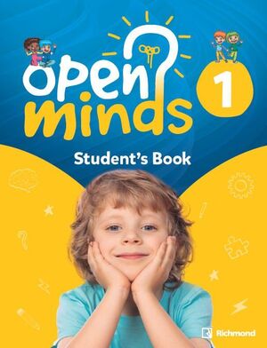 OPEN MINDS 1º PRIMARY. STUDENT´S BOOK. RICHMOND ´26