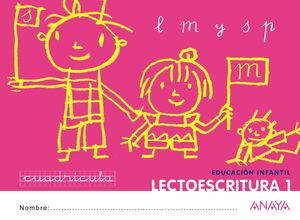 LECTOESCRITURA 1. CUADRÍCULA. ANAYA ´12