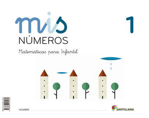 MIS NÚMEROS 1. (CUADERNO + ÁLBUM). SANTILLANA ´13