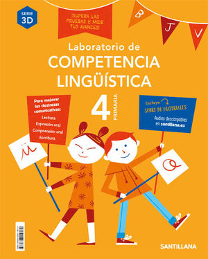LABORATORIO DE COMPETENCIA LINGÜÍSTICA 4º PRIMARIA. SANTILLANA ´20