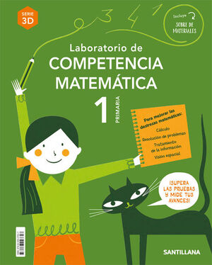 LABORATORIO DE COMPETENCIA MATEMÁTICA 1º PRIMARIA. SANTILLANA ´20
