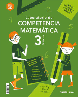 LABORATORIO DE COMPETENCIA MATEMÁTICA 3º PRIMARIA. SANTILLANA ´20