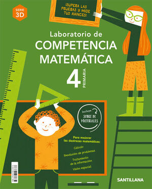 LABORATORIO DE COMPETENCIA MATEMÁTICA 4º PRIMARIA. SANTILLANA ´20