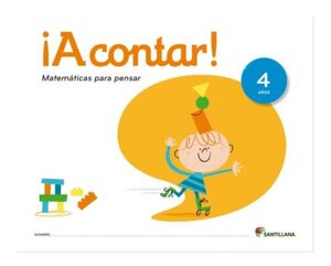 ¡A CONTAR! 4 AÑOS. SANTILLANA ´15