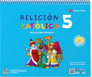 RELIGION CATOLICA 5 AÑOS (COMUNIDAD LANIKAI). VIVENS VIVES ´22