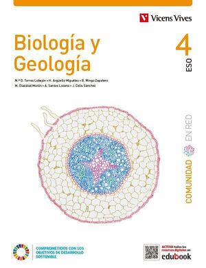 BIOLOGÍA Y GEOLOGÍA 4º ESO. VICENS VIVES ´23