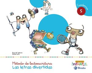 LAS LETRAS DIVERTIDAS. CUADERNO 5. BRUÑO ´16