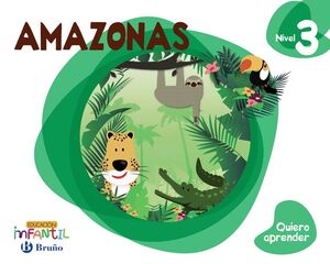 QUIERO APRENDER NIVEL 3. AMAZONAS. BRUÑO ´16