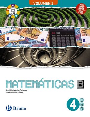MATEMÁTICAS B 4º ESO. BRUÑO´23