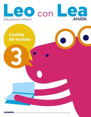 LEO CON LEA. CARTILLA DE LECTURA 3. ANAYA ´17