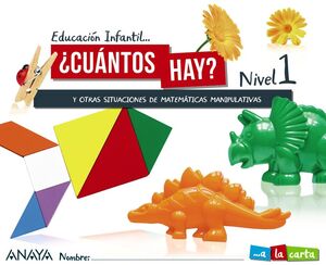 ¿CUÁNTOS HAY? NIVEL 1. A LA CARTA. ANAYA ´21