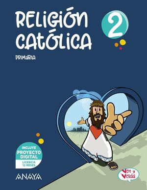 RELIGIÓN CATÓLICA 2º PRIMARIA. ANAYA ´22