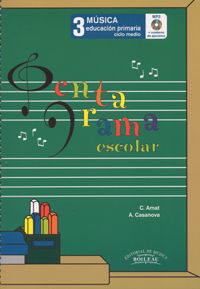PENTAGRAMA ESCOLAR MÚSICA 3