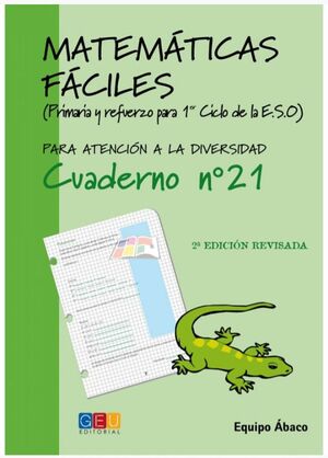 MATEMÁTICAS FÁCILES 21