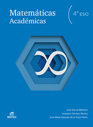 MATEMÁTICAS 4º ESO. ACADÉMICAS. EDITEX ´19