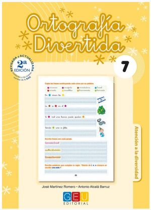 ORTOGRAFÍA DIVERTIDA 7