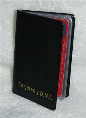 FUNDA PORTACARNET 10 TARJETAS - DNI