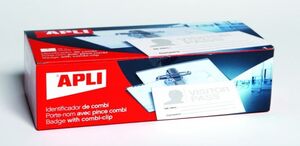 APLI IDENTIFICADOR 90 X 56MM. COMBI  IMPERDIBLE - PINZA