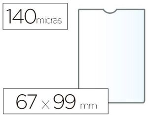 ESSELTE FUNDA PVC 67 X 98MM. DNI